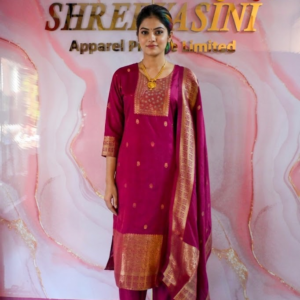 Premium 3-Piece Indian Party Wear Chudidar Suit Set