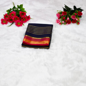 semi-crepe silk saree