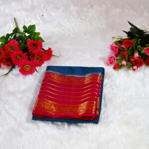 semi-crepe silk saree