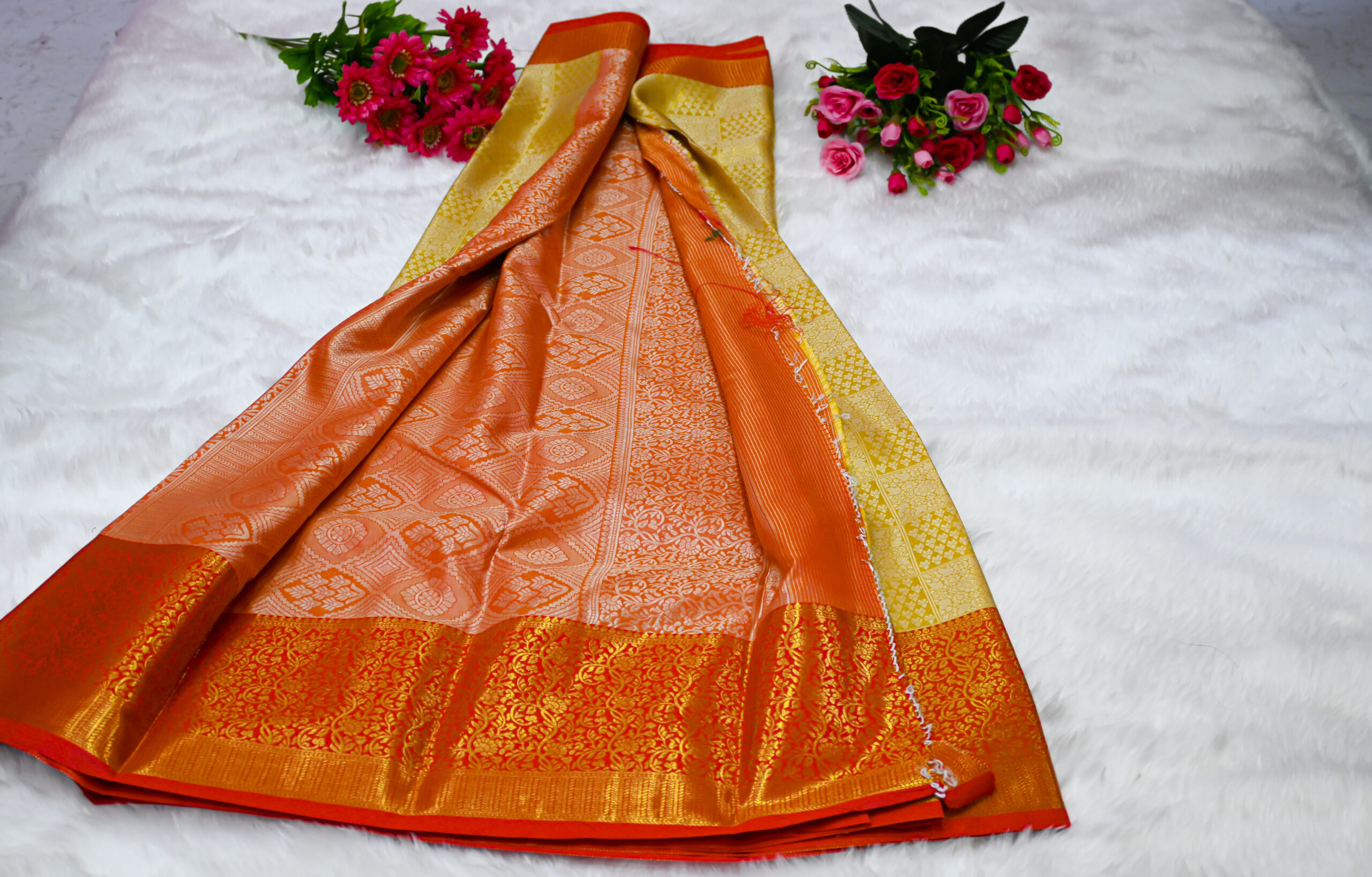 Border saree