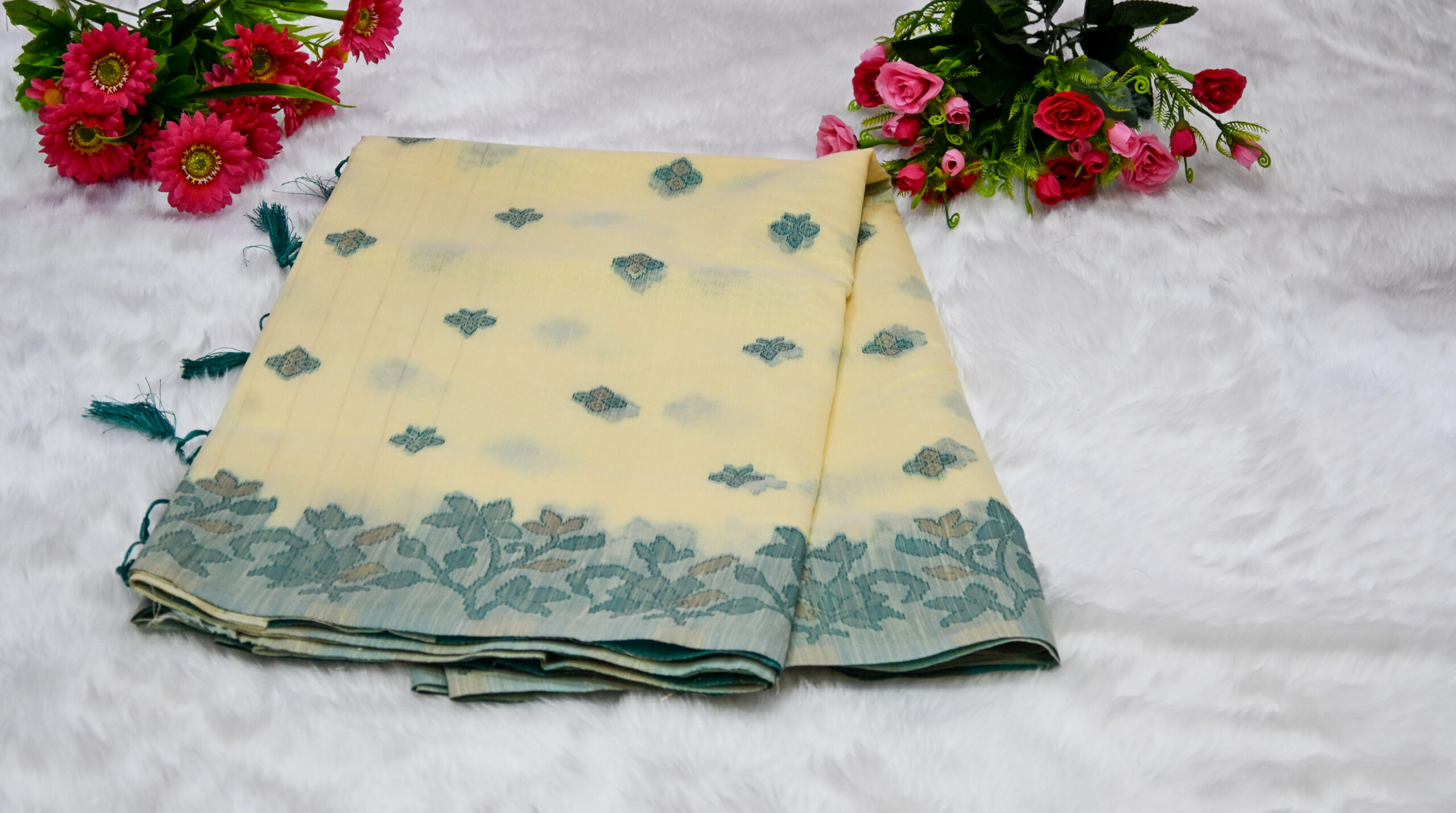 Cotton saree
