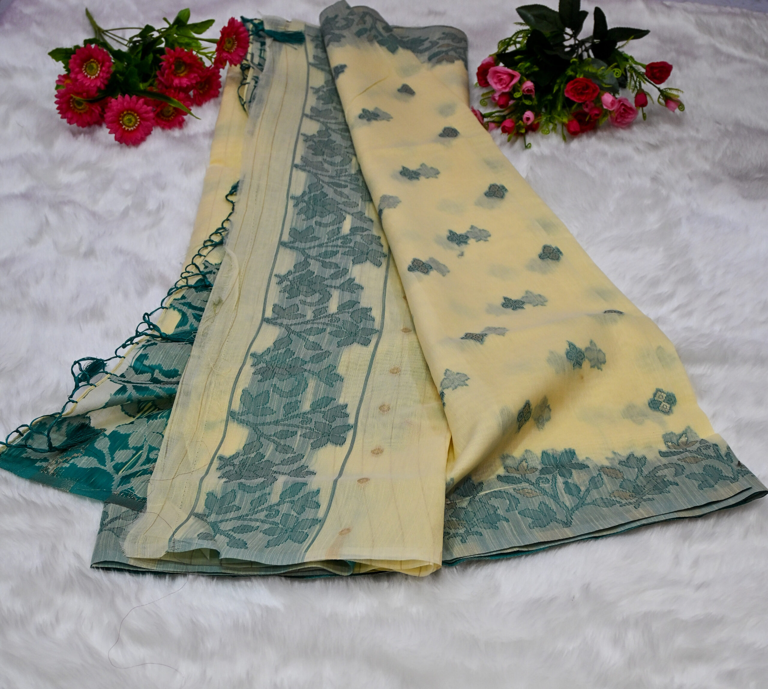 Cotton saree